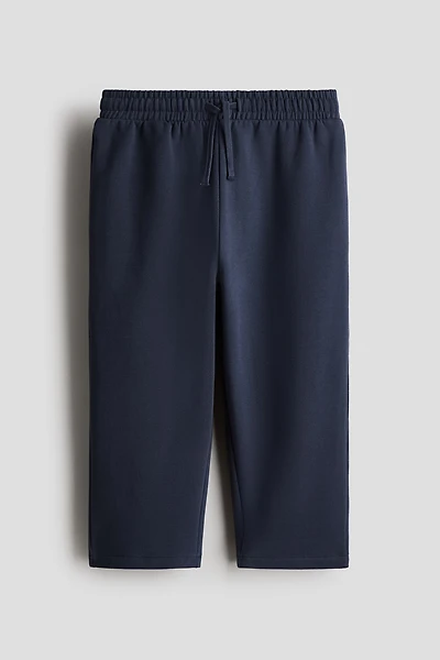 Straight-Leg Cotton Joggers