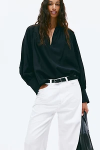 Blouse à manches ballon