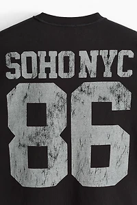 Loose-Fit Printed T-Shirt