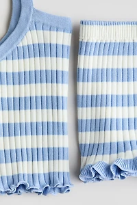 2-Piece Rib-Knit Set