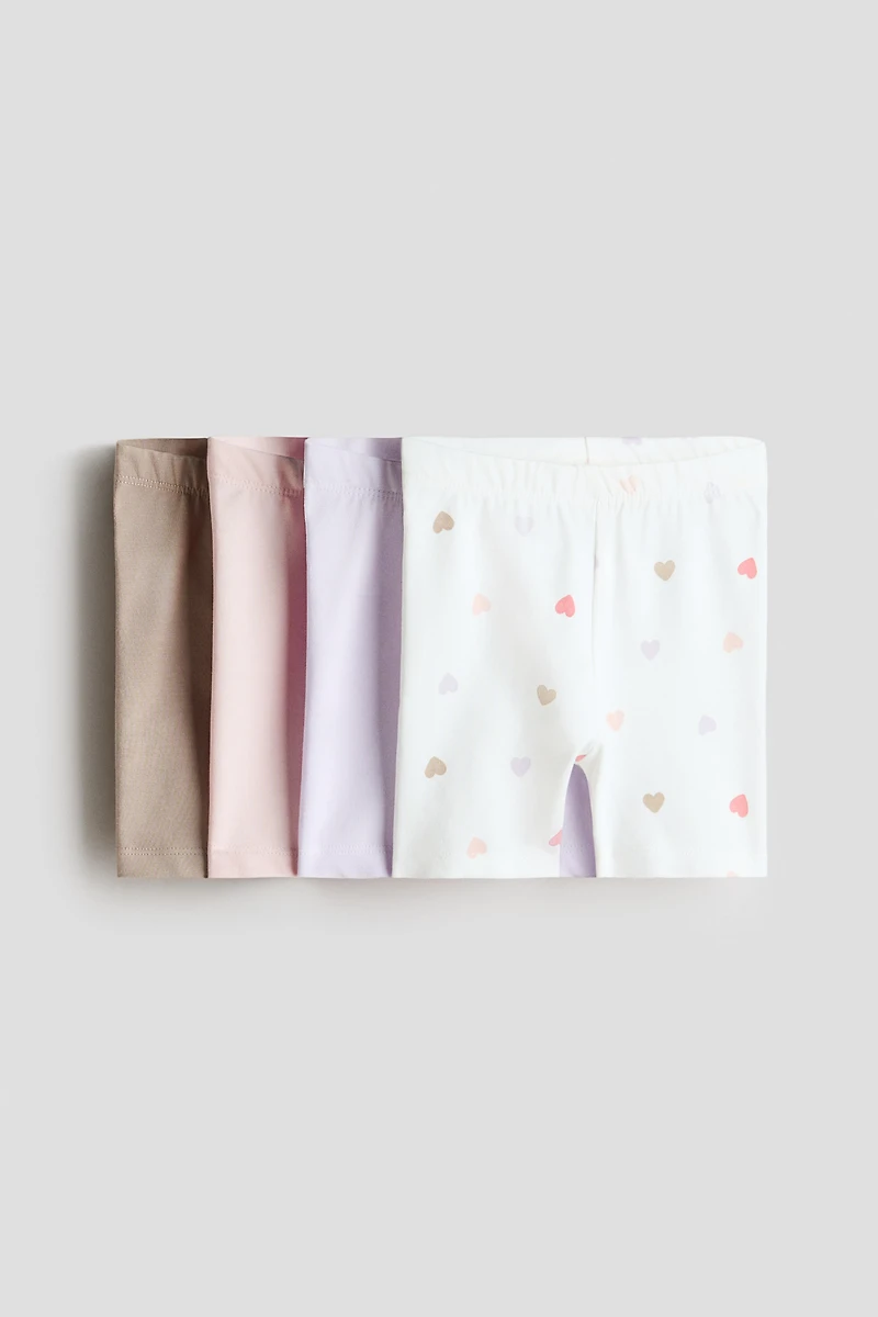 4-Pack Cotton Bike Shorts