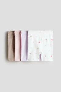 4-Pack Cotton Bike Shorts