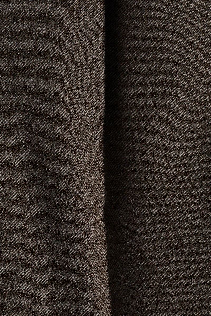 Regular-Fit Wool-Blend Suit Pants
