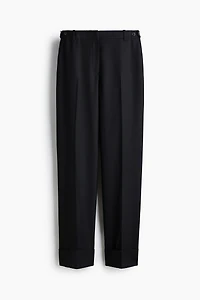 Wool-Blend Dress Pants