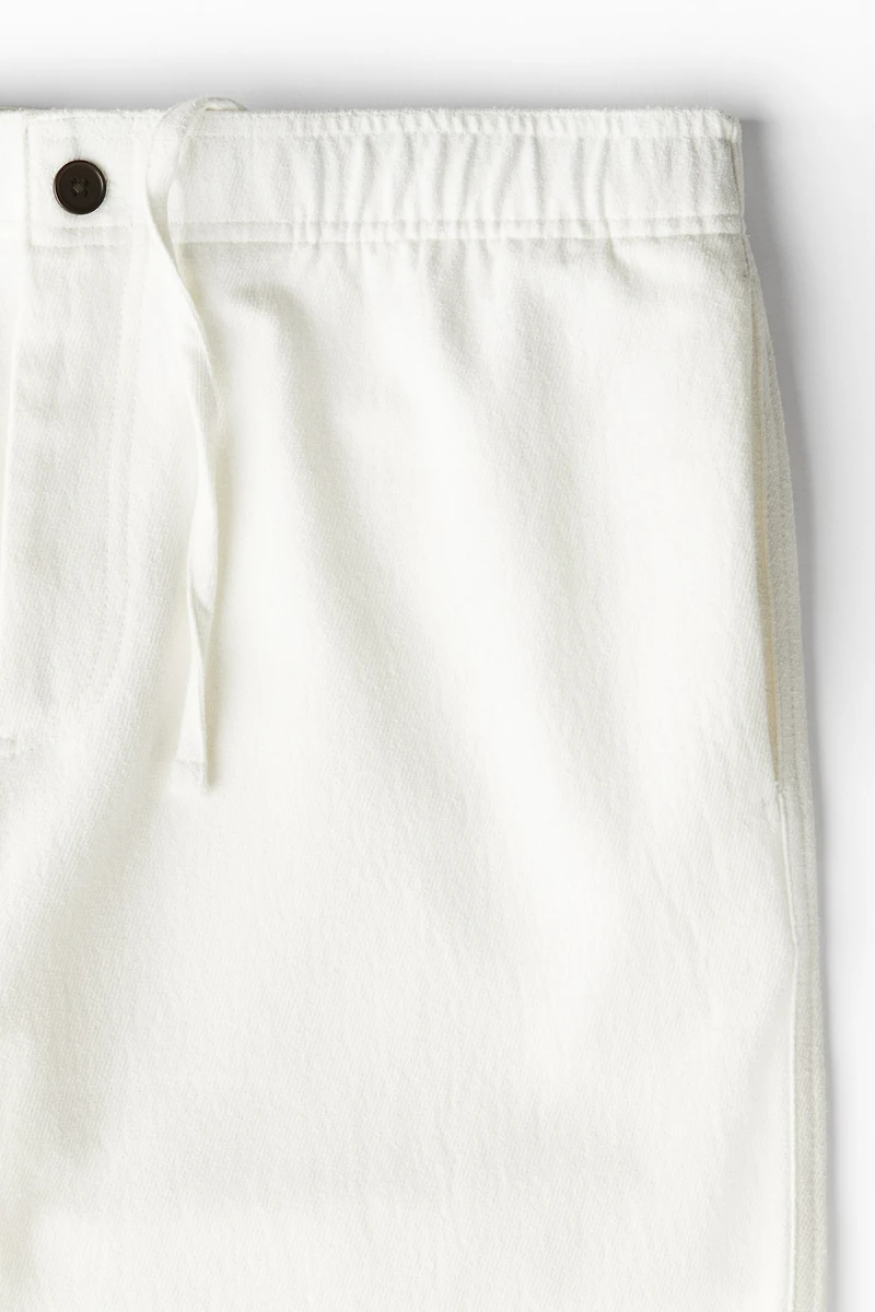 Relaxed Fit Twill Pants