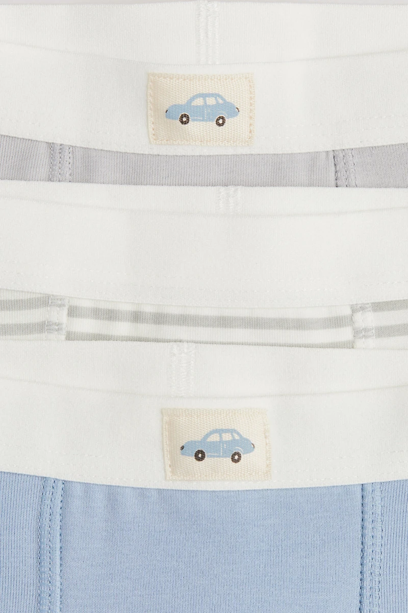 Lot de 5 caleçons boxeurs en coton