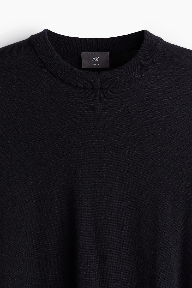 Slim Fit Wool Sweater