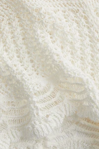 Short de plage façon crochet