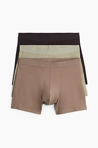3-pack Mid-Length Boxer Briefs with Lycra®