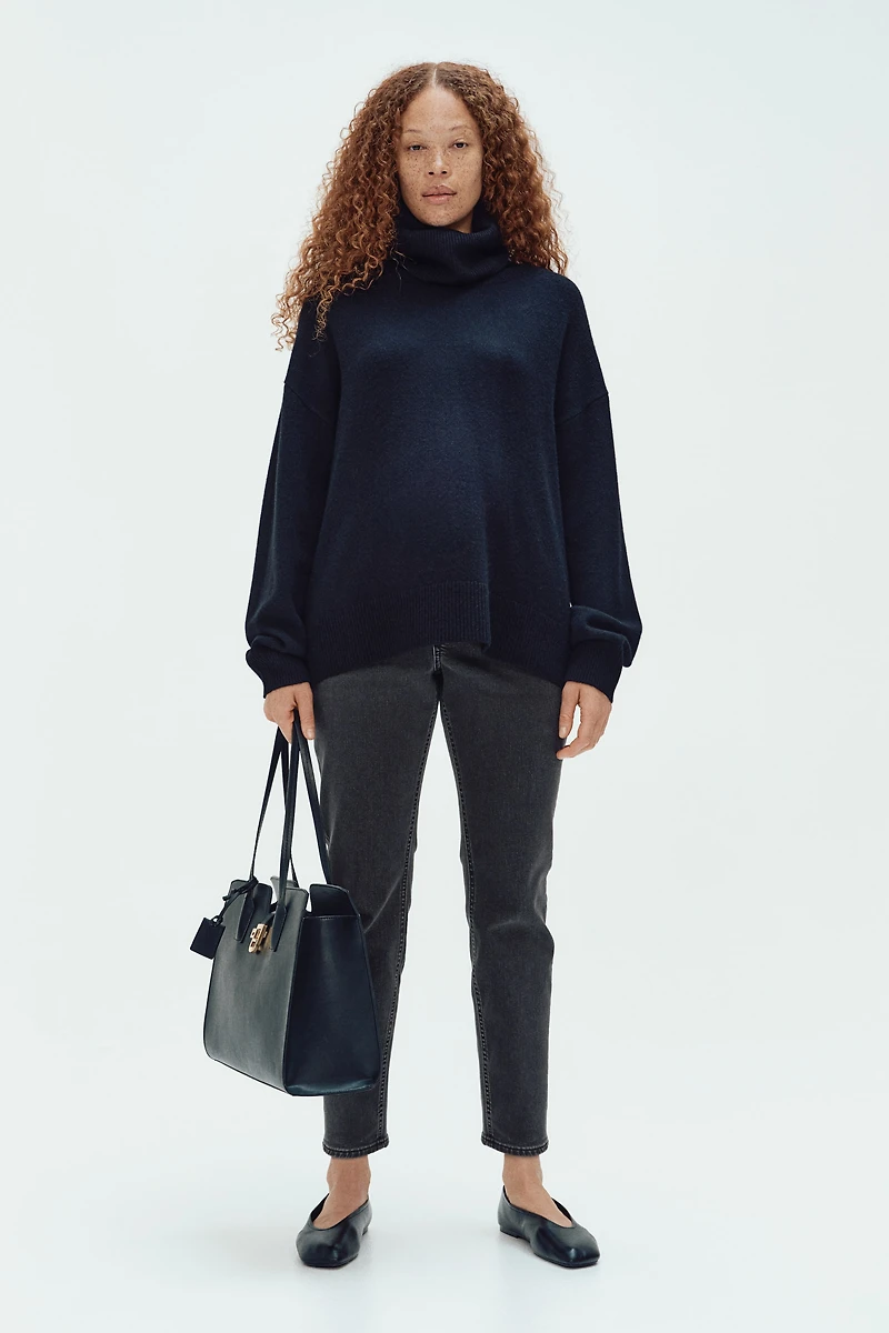 MAMA Slim Ankle Jeans