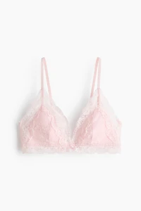 Padded Soft-Cup Lace Bra