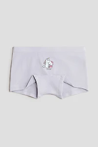 5-Pack Printed Cotton Boxer Briefs