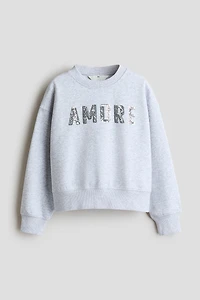 Brushed-Inside Sweatshirt