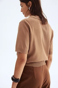 Cardigan with Collar