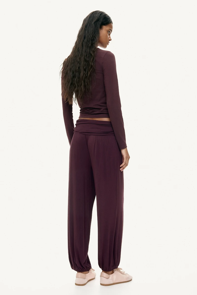 Viscose Balloon Pants