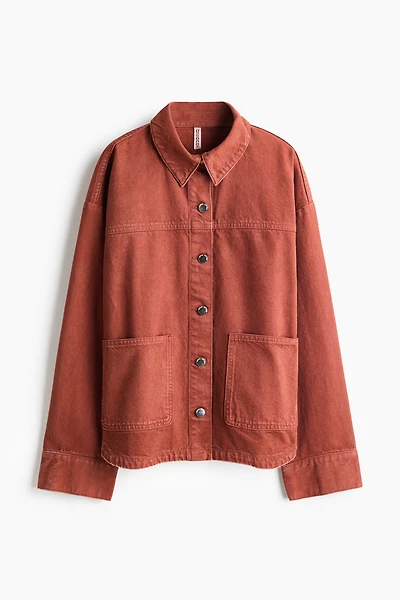Twill Shacket