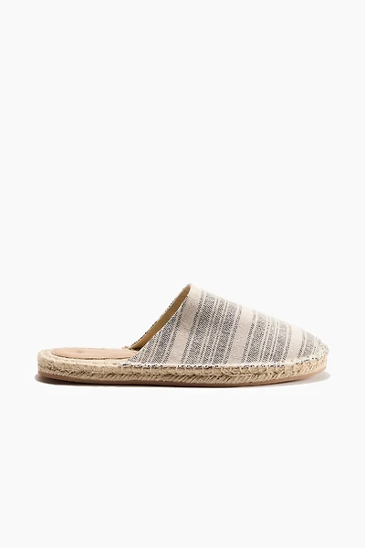 Mules façon espadrilles