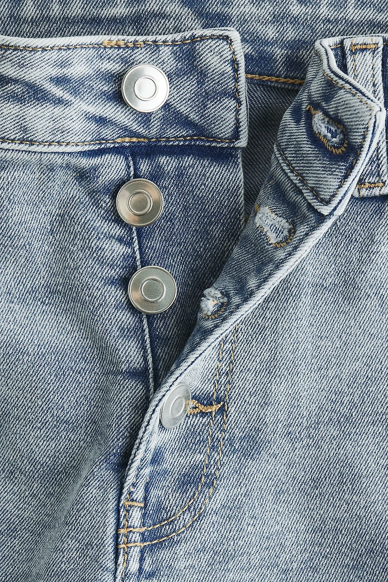 Jean évasé taille haute