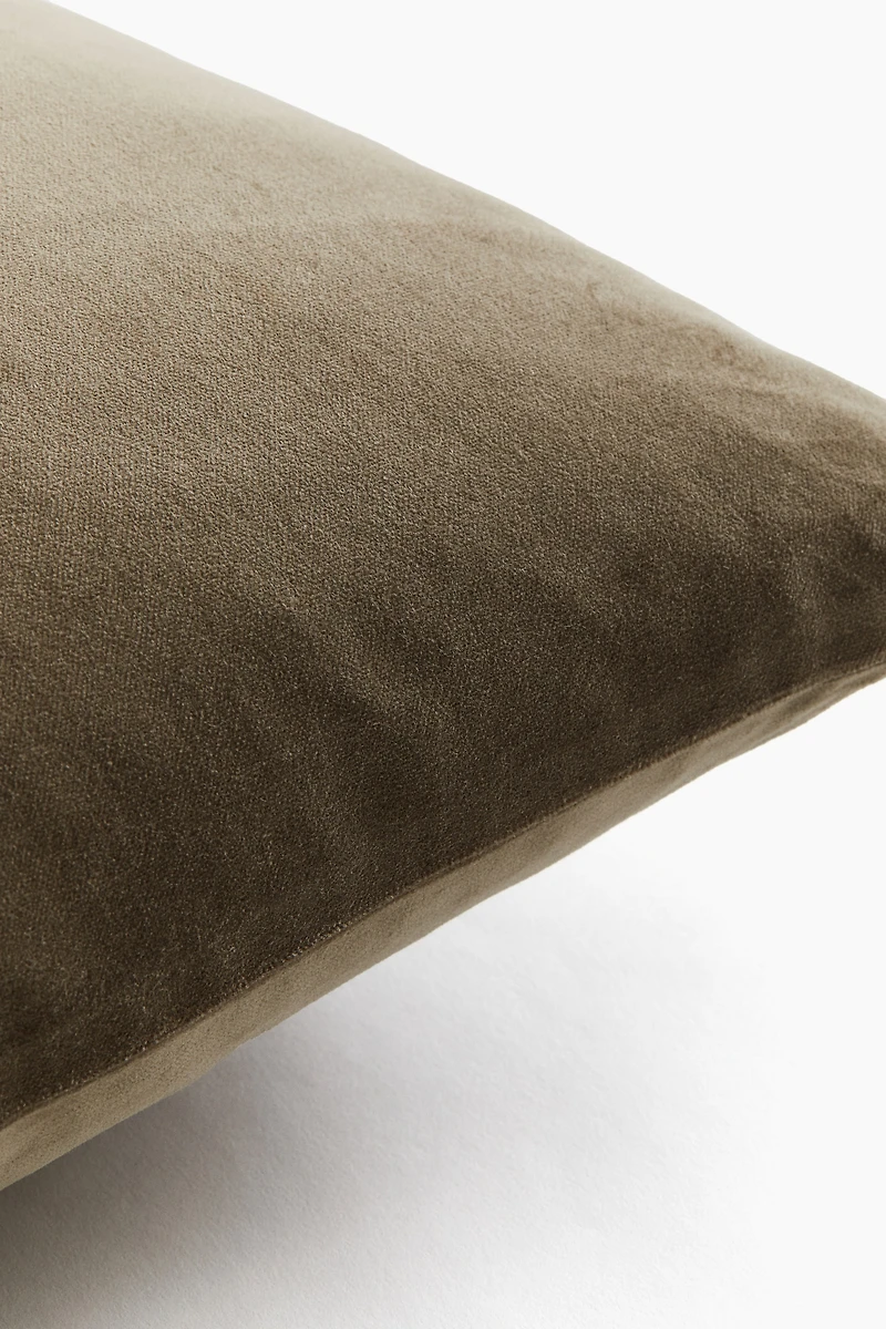 Cotton Velvet Cushion Cover