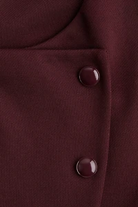 Asymmetric Wrap Vest