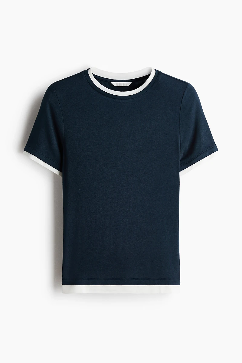 Layered-Look T-Shirt