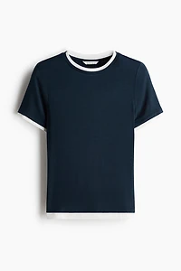 Layered-Look T-Shirt