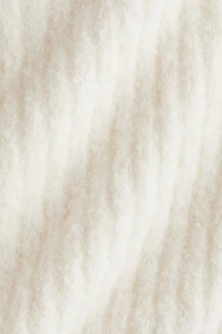 Rib-Knit Wool-Blend Sweater