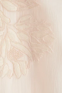 Bead-Embroidered Skirt