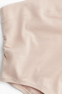 Lot de 2 culottes MAMA taille haute en coton