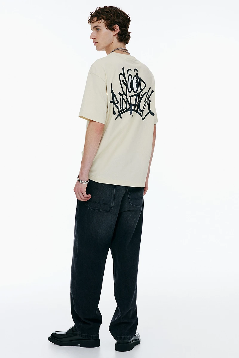 T-shirt imprimé Coupe Flottante