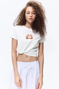 T-Shirt with Motif