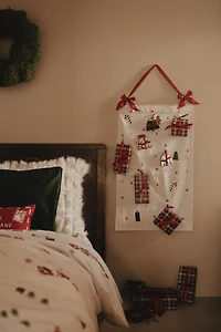 Embroidered Hanging Advent Calendar