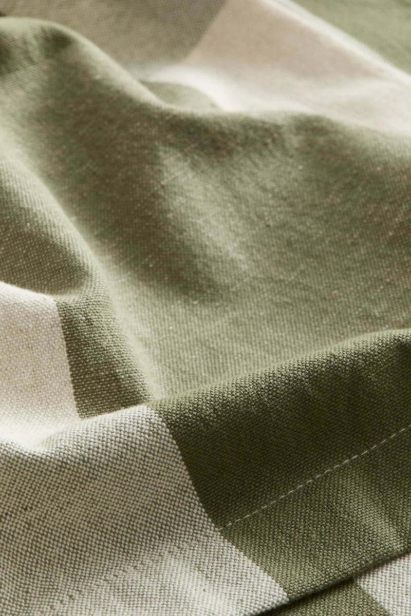 Linen-Blend Tablecloth