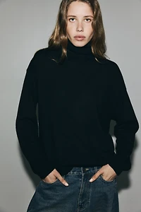 Cashmere Turtleneck Sweater
