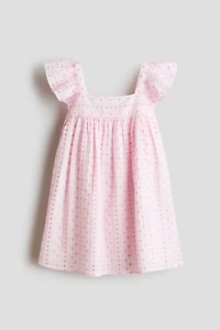 Cotton Dress with Embroidery