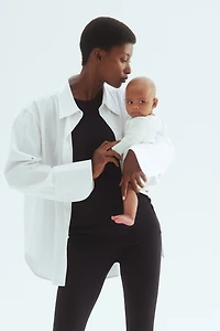 MAMA Flared Jersey Pants