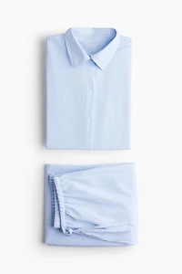 Pyjama en popeline de coton