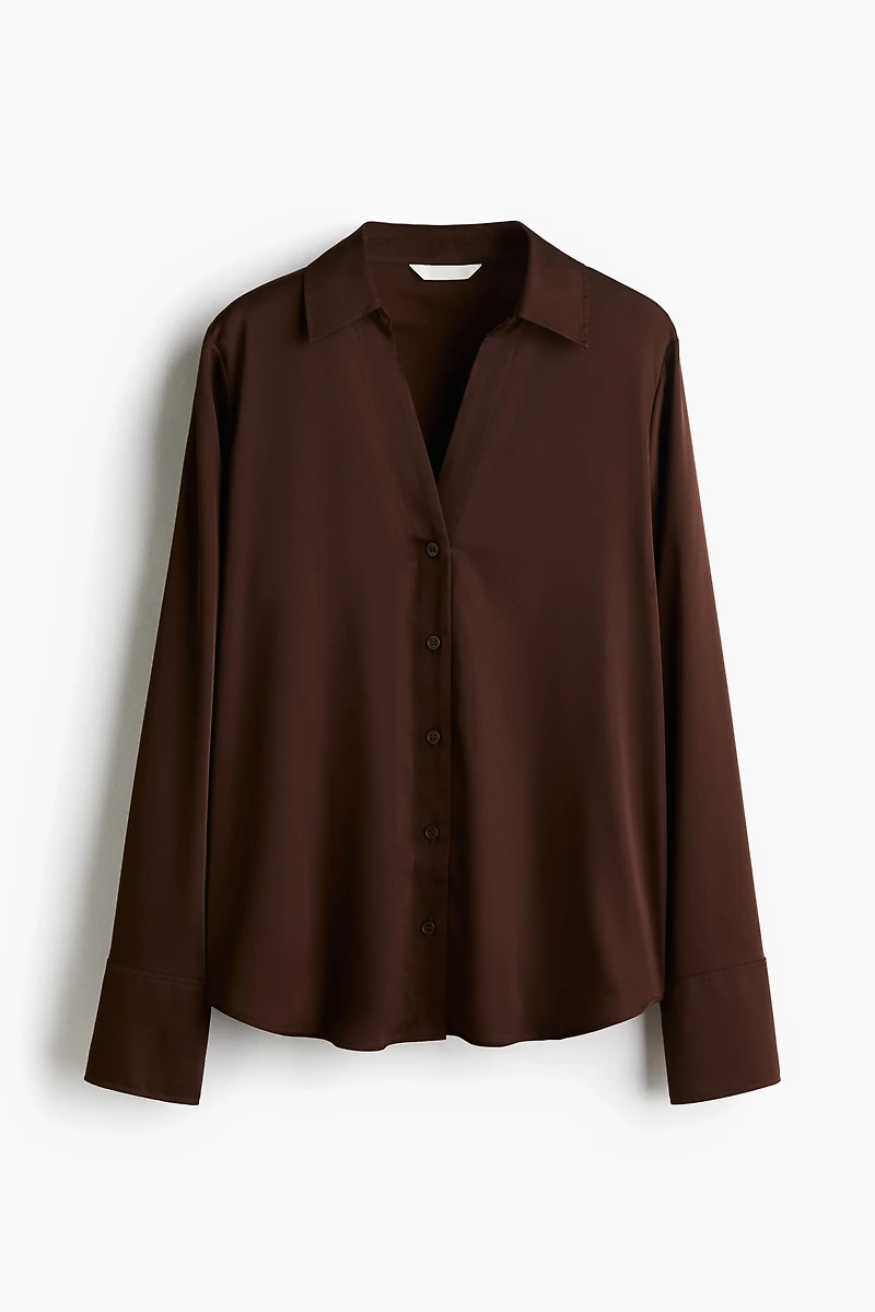 Blouse à encolure en V