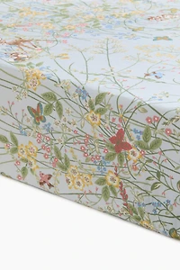 Patterned Cotton Fitted Sheet