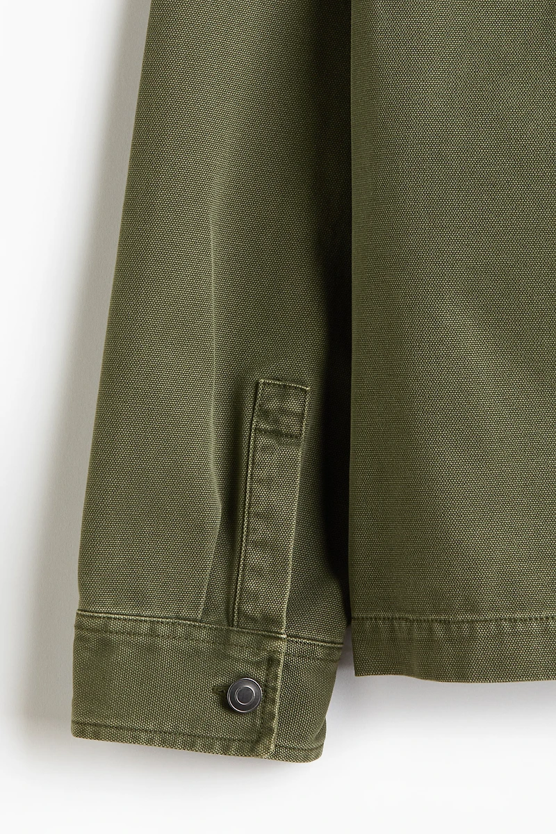 Canvas overshirt