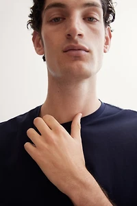 T-shirt Coupe amincie en coton pima