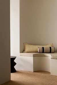 Rectangular Linen-Blend Cushion Cover