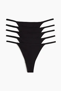 Lot de 5 culottes Thong