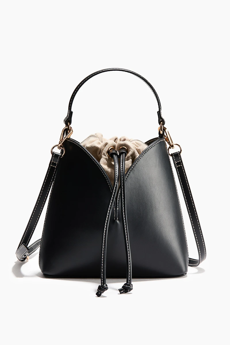 Crossbody bucket bag