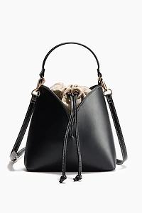 Crossbody bucket bag