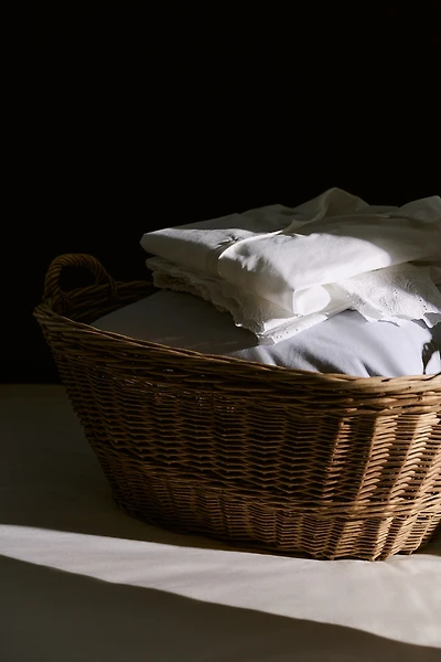 Cotton Pajamas with Eyelet Embroidery
