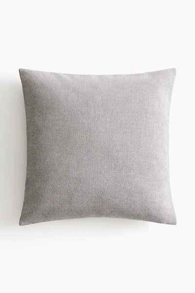 Housse de coussin en fil chenille