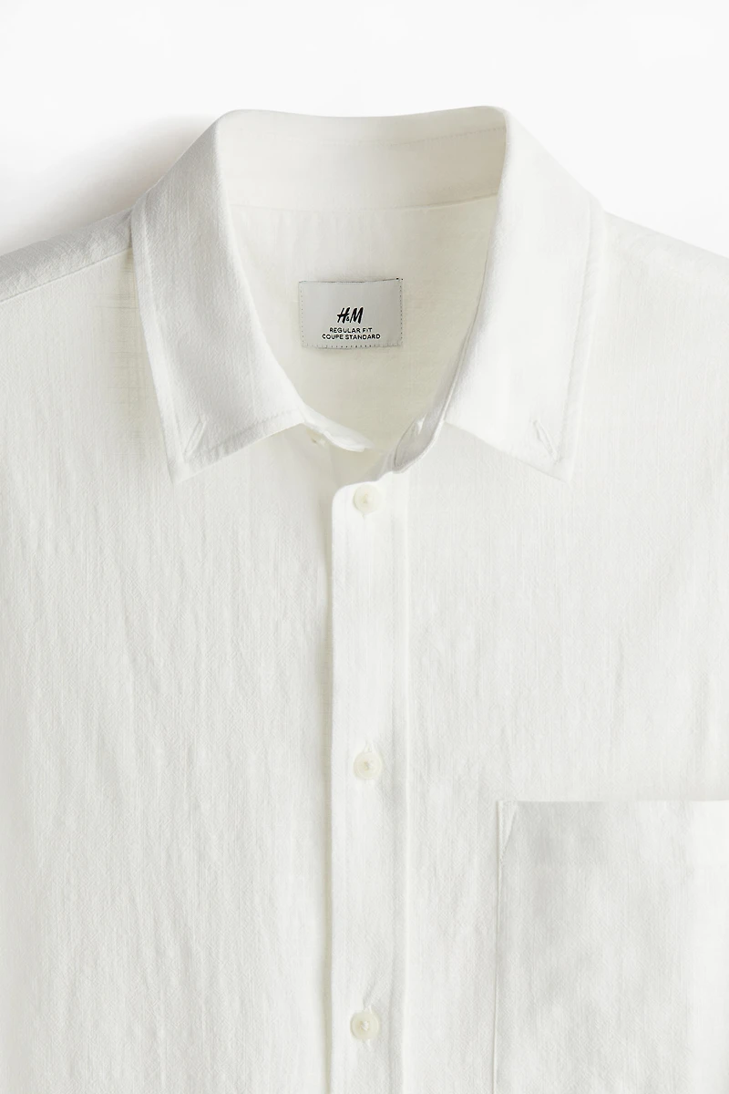 Chemise texturée Coupe Classique