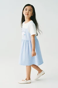 Printed Layered Dress