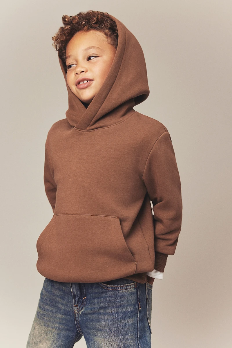 Brushed-Inside Hoodie